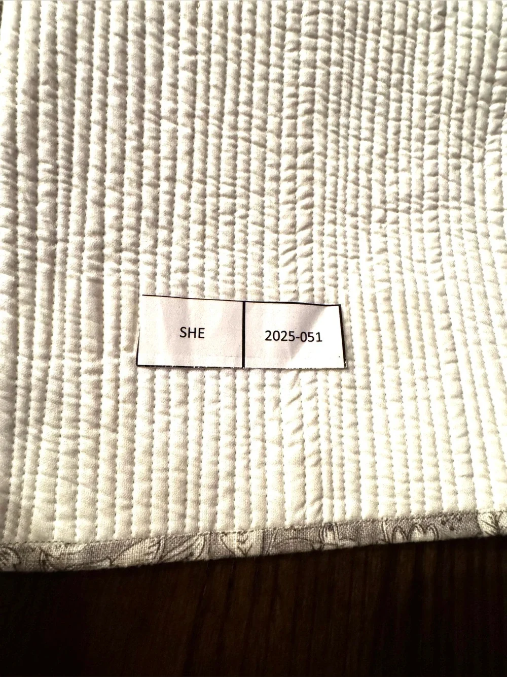 NWT (read!) CUSTOM unique Pottery Barn table runner 16” by 106” quilted
